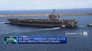 AS Sebut Klaim China Atas LCS Tindakan Yang Ilegal