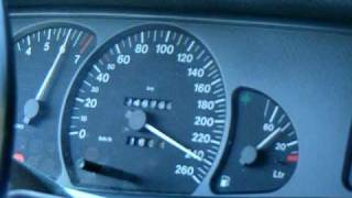 opel omega 2.5 v6 top speed 250km/h