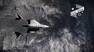 Космоплан Virgin Galactic Ричарда Брэнсона с пассажиром на борту поднялся в мезосферу