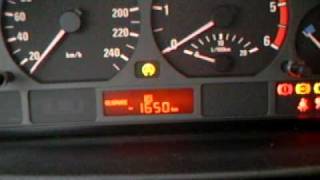 BMW E46 - 318d - HowTo reset Oilservice Information - Ölservice Zähler zurücksetzen