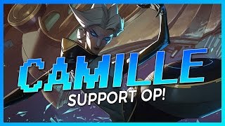 IS CAMILLE SUPPORT ACTUALLY THIS BUSTED?? | 45% CDR CAMILLE SUPPORT | BunnyFuFuu