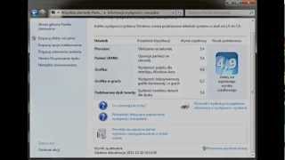 Notebook ASUS K61IC on Windows Experience Index