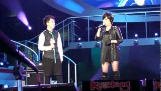 2010高雄跨年 林宥嘉 分不到你的愛 + 林宥嘉黃小琥合唱