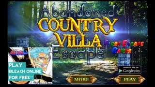 Abandoned Country Villa Escape Walk Through - FirstEscapeGames