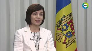 Интервью премьер-министра Молдовы Майи Санду Межгосударственной телерадиокомпании «МИР»