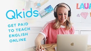 QKIDS TEACHING ENGLISH ONLINE | WORK FROM HOME | Laura Lee