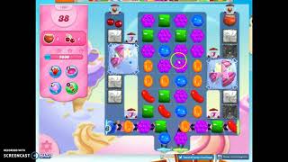 Candy Crush Level 1005 Audio Talkthrough, 3 Stars 0 Boosters