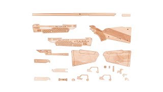 Инструкция по сборке винтовки из дерева FORESTER от T.A.R.G.