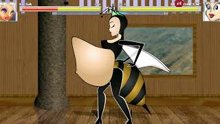 Mugen Queen Bee Vore part 2