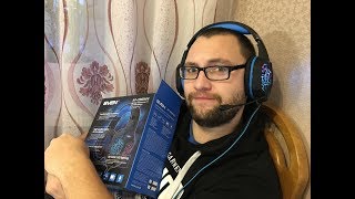 Обзор. Гарнитура SVEN AP-U980MV (SV-015633) USB черный-синий.