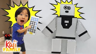 Pretend Play Robot Family Fun and MORE 1 HR Kids Video!!