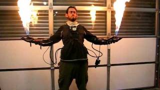 Flame glove system demo