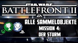 Star Wars Battlefront 2 - Mission 4: Der Sturm  - Alle Sammelobjekte/All Collectibles