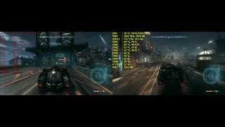 Batman Arkham Knight i7 7700k vs FX 8320 In game Benchmark + Batmobile Driving (GTX 1060)