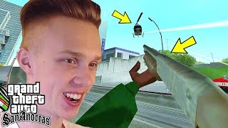 Прохождение GTA San Andreas от Первого Лица! #9 Переустановил ГТА!