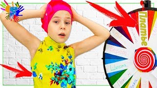 Кому достанется платье? Колесо фортуны одевает детей !