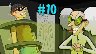 ВОРИШКА БОБ [10] УБЕГАЕМ ОТ БЕЗУМНОГО ПРОФЕССОРА Мультяшная игра для детей ПРО ВОРИШКУ Robbery Bob