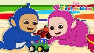 Tiddlytubbies 2D Series! | Tiddlytubbies Playing In The Sand!