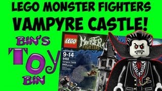 Lego Monster Fighters VAMPYRE CASTLE Huge Cool Vampire Playset Review! by Bin's Toy Bin