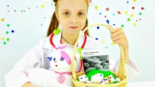 Игры для девочек - Котята на приёме у врача