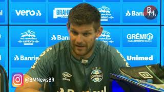 Kannemann fala em tristeza e raiva por demissão de funcionários do Grêmio