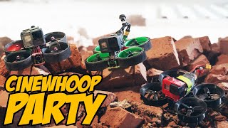 Тусовка синевупов. Кино с заброшенной фабрики! [Cinewhoop Party]