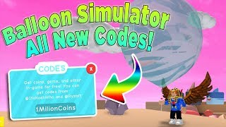 ALL *NEW* DINO OP CODES - ROBLOX BALLOON SIMULATOR