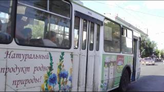 Some trolleybuses in Omsk July 2009