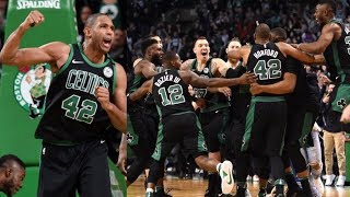 Al Horford Game Winner on Super Bowl Sunday vs Blazers! 2017-18 Season