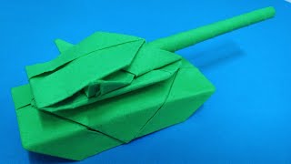 Qog'ozdan tank yasash