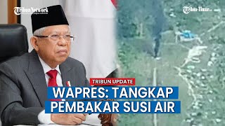 Wapres Ma'ruf Amin Minta Pelaku Pembakaran Pesawat Susi Air di Papua Ditangkap