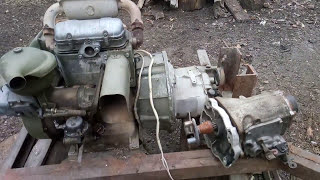 Будущий проект мини-трактора с двумя коробками,и УД двигателем