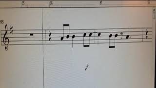 Жёлтый дождь.Ноты.Саксофон-альт.Минус.