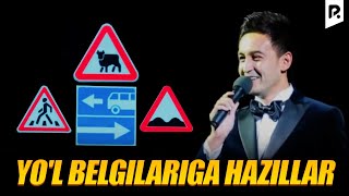 Million jamoasi - Yo'l belgilariga hazillar