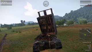 How to Use MLRS Sandstorm on A3 Wasteland Tanoa (Live Gameplay)