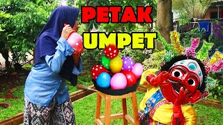 ONDEL ONDEL MAIN PETAK UMPET!! yg ketemu dilempar BALON AIR !!