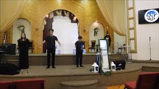 Coro de adolescentes Distrito 5:  Your Spirit Tasha Cobbs in spanish (Pantomime)