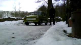 Trabant P601 Cold Start Kaltstart