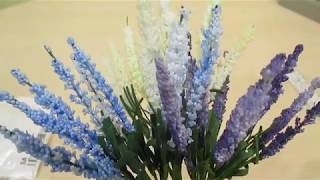 Обзор посылки из Китая (искусственные цветы, лаванда)