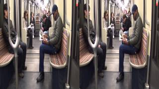 Парижское метро в 3D. Paris metro 3D