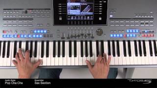 Tyros5: Audio Style - Pop Cha Cha