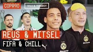 Blindfold FIFA and Chill ft Reus vs Witsel | Borussia Dortmund Special with Puma Football