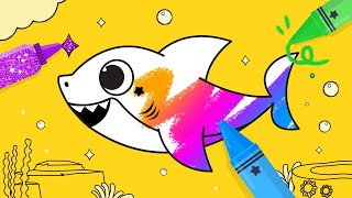 [App Trailer] Tiburón Bebé para Colorear