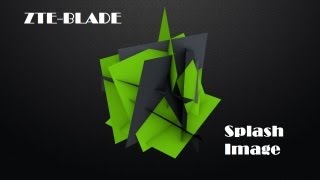 ZTE-BLADE Splash Image Android Logo To Google Logo