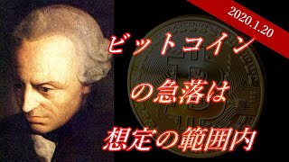 ビットコイン急落しましたが、想定の範囲内です。
