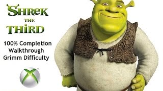 Shrek The Third : 100% Completion Walkthrough - Level 15 Evil Queen's Castle (Grimm Difficulty)