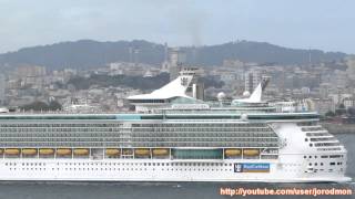 INDEPENDENCE OF THE SEAS arrives in La Coruna. October 7, 2011
