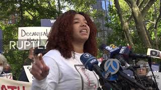 USA: Protesters call for closure of Rikers Island prison amid inmate crisis