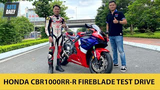 Tay đua số 1 Việt Nam chia sẻ cảm nhận khi test siêu mô tô Honda CBR1000RR-R 2020
