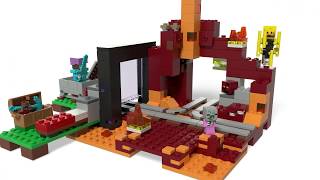 LEGO MINECRAFT Портал към Ада 21143 - Колекция 2018